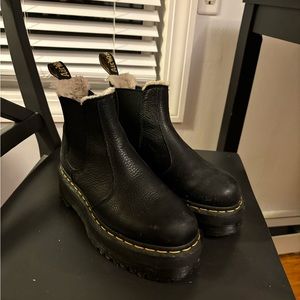 Doc Marten platform boots
